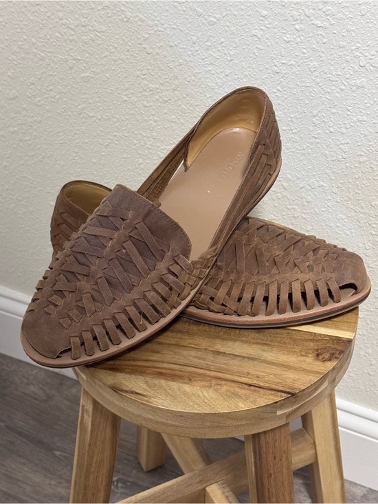 Nisolo Tobacco Suede Leather Huarache Sandal 11.5 main image 12